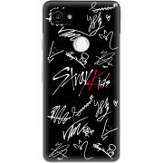 Чехол Uprint Google Pixel 2 XL Stray Kids автограф