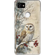 Чехол Uprint Google Pixel 2 XL Christmas Owl