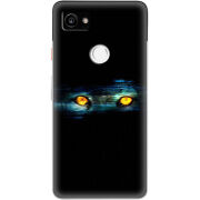 Чехол Uprint Google Pixel 2 XL Eyes in the Dark