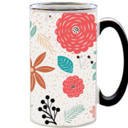 Чашка тест Line Flowers