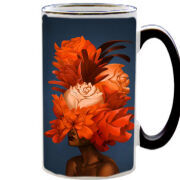 Чашка тест Exquisite Orange Flowers