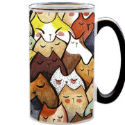 Чашка тест Sleepy Cats