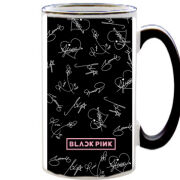 Чашка тест Blackpink автограф