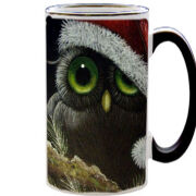 Чашка тест Christmas Owl