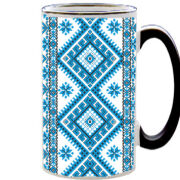 Чашка тест Блакитний Орнамент