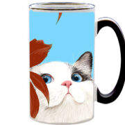 Чашка тест Wondering Cat