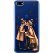 Прозрачный чехол Uprint Huawei Y5 2018 / Honor 7A Mommy Is My BFF