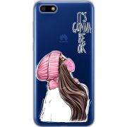 Прозрачный чехол Uprint Huawei Y5 2018 / Honor 7A It's Gonna Be OK