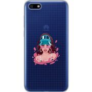 Прозрачный чехол Uprint Huawei Y5 2018 / Honor 7A Selena Gomez