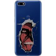 Прозрачный чехол Uprint Huawei Y5 2018 / Honor 7A Нападение Титана