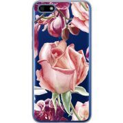 Прозрачный чехол Uprint Huawei Y5 2018 / Honor 7A Rose