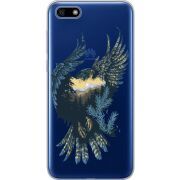 Прозрачный чехол Uprint Huawei Y5 2018 / Honor 7A Eagle