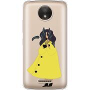 Прозрачный чехол Uprint Motorola Moto C Plus XT1723 Just a Girl