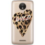 Прозрачный чехол Uprint Motorola Moto C Plus XT1723 Wild Love