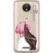 Прозрачный чехол Uprint Motorola Moto C Plus XT1723 It's Gonna Be OK