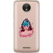 Прозрачный чехол Uprint Motorola Moto C Plus XT1723 Selena Gomez