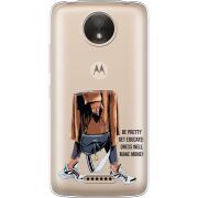 Прозрачный чехол Uprint Motorola Moto C Plus XT1723 Motivation