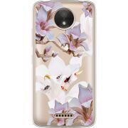 Прозрачный чехол Uprint Motorola Moto C Plus XT1723 Chinese Magnolia