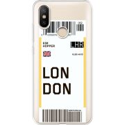 Прозрачный чехол Uprint Xiaomi Mi 6X / A2 Ticket London