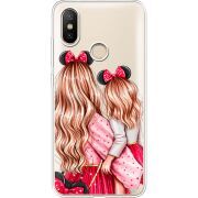 Прозрачный чехол Uprint Xiaomi Mi 6X / A2 Mouse Girls