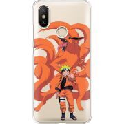 Прозрачный чехол Uprint Xiaomi Mi 6X / A2 Naruto and Kurama