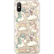 Прозрачный чехол Uprint Xiaomi Mi 6X / A2 Unicorns