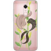 Прозрачный чехол Uprint Xiaomi Redmi 5 Plus Cute Mermaid