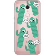 Прозрачный чехол Uprint Xiaomi Redmi 5 Plus с 3D-глазками HIYA