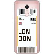 Прозрачный чехол Uprint Xiaomi Redmi 5 Plus Ticket London
