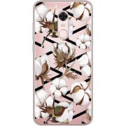 Прозрачный чехол Uprint Xiaomi Redmi 5 Plus Cotton flowers