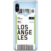 Прозрачный чехол Uprint Xiaomi Redmi Note 5 / Note 5 Pro Ticket Los Angeles