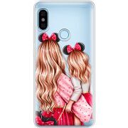 Прозрачный чехол Uprint Xiaomi Redmi Note 5 / Note 5 Pro Mouse Girls