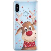 Прозрачный чехол Uprint Xiaomi Redmi Note 5 / Note 5 Pro Winter Deer
