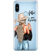 Прозрачный чехол Uprint Xiaomi Redmi Note 5 / Note 5 Pro Follow Your Dreams
