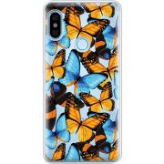 Прозрачный чехол Uprint Xiaomi Redmi Note 5 / Note 5 Pro Butterfly Morpho