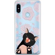 Прозрачный чехол Uprint Xiaomi Redmi Note 5 / Note 5 Pro Meow