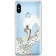 Прозрачный чехол Uprint Xiaomi Redmi Note 5 / Note 5 Pro Swan