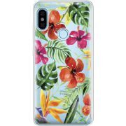 Прозрачный чехол Uprint Xiaomi Redmi Note 5 / Note 5 Pro Tropical Flowers