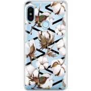 Прозрачный чехол Uprint Xiaomi Redmi Note 5 / Note 5 Pro Cotton flowers