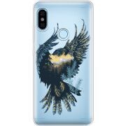 Прозрачный чехол Uprint Xiaomi Redmi Note 5 / Note 5 Pro Eagle