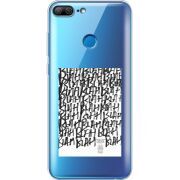 Прозрачный чехол Uprint Huawei Honor 9 Lite Blah Blah
