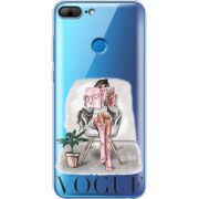 Прозрачный чехол Uprint Huawei Honor 9 Lite VOGUE