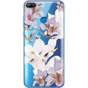 Прозрачный чехол Uprint Huawei Honor 9 Lite Chinese Magnolia