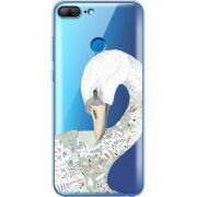 Прозрачный чехол Uprint Huawei Honor 9 Lite Swan