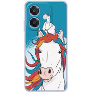 Чохол BoxFace OPPO A3 Fuck Unicorn