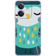 Чохол BoxFace OPPO A3 Green Owl