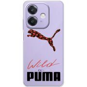 Прозорий чохол BoxFace OPPO A3 Wild Cat