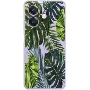 Прозорий чохол BoxFace OPPO A3 Palm Tree