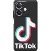 Чорний чохол BoxFace Oppo A3 Tik Tok