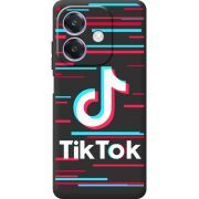 Чорний чохол BoxFace Oppo A3 Tik Tok